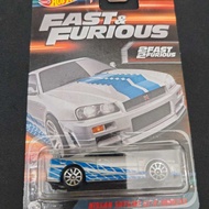 Hotwheels Fast&Furious 2Fast2Furious Nissan Skyline GT-R (BNR34)