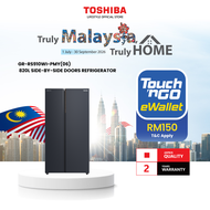 Toshiba GR-RS910WI-PMY(06) 820L Side-By-Side Door Inverter Refrigerator /Peti Sejuk/ 冰箱