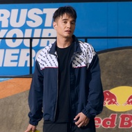 เรดบูล เสื้อแจ็คเก็ตพิมพ์ลาย สีน้ำเงิน Red Bull Jacket AOP Navy