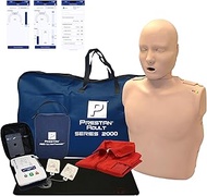 CPR Training Kit with PRESTAN Series 2000 CPR Manikin, Adult w. Advanced Feedback, AED UltraTrainer,