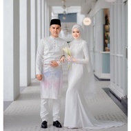 gaun pengantin muslimah malaysia gaun akad gaun walimah wedding dress