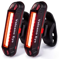 Bike Tail Light (2 Packs), USB Rechargeable LED Bicycle Rear Light, Ultra Bright Waterproof Bike Lig