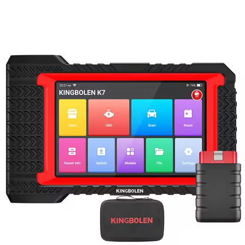 Lifetime Free Update KINGBOLEN K7 ALL System car Diagnostic Tools ECU Coding Active Test 28 Resets P