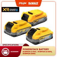 DEWALT Powerstack Battery Pack 20V Power Indicator DCBP034 (1.7AH) / DCBP320 (3.5AH)  / DCBP520 (5.0