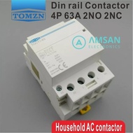 Tomzn Toct1 4P 63A Contactor 4No 4Nc 2Nc2No 2No 2Nc 220V