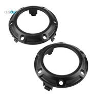 2PCS  Fog Light Lamp Black Cover Frame 6400A739 for   2007 2008 2009