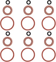 Injector Seal Kit for 2.7/3.0 TDI A4/A5/A6/Q5/Touareg, Repair Kit with O-Ring and Copper Sealing Rin