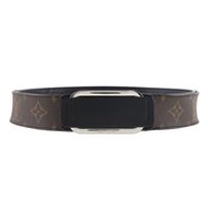 二手LOUIS VUITTON Ceinture 皮帶 MP022 Monogram 帆布，義大利製，2017 年，CY2157，男士