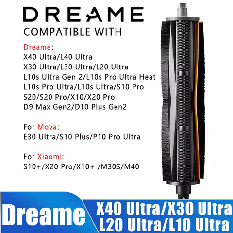Dreame TriCut Brush, For X40 Ultra/X30 Ultra/L20 Ultra/L10s Ultra Gen 2/S10 Pro/S20/S20 Pro/X10/X20