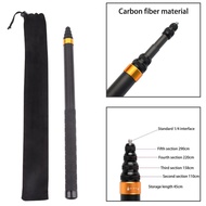 [lzdjlmy1zs] Invisible Selfie Sticks 118"/3.0M 9.8ft Extended Travel Retractable Portable for Video 