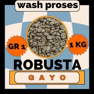 UM(1) Green bean ROBUSTA GAYO - Biji kopi mentah 1kg