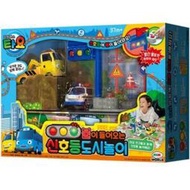 可超取🇰🇷韓國境內版 小巴士 tayo 紅綠燈 信號燈 燈號可改變 道路 玩具遊戲組
