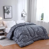Bedding Duvet Winter Thick Comforter Washable Microfiber Bedding Comforter with Corner Tabs Small Qu