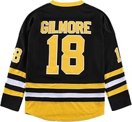 Youth Happy Gilmore 18 Adam Sandler 1996 Stitched Movie Hockey Jersey Black