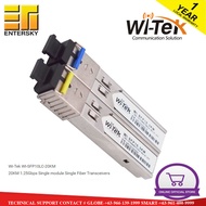 WiTek WI-SFP10LC-20KM 20KM 1.25Gbps Single module Single Fiber Transceivers (Sell in Pair)