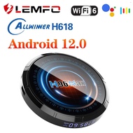 LEMFO Smart TV Box H96 Max H618 Android 12 6K Allwinner H618 WiFi 6 Quad Core Multi Screen Interaction 4G 64GB TV Box IPTV 2023 kuiyaoshangmao