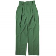 กางเกงขายาวเอวสูง Lirica URBAN RESEARCH ROSSO 21SS มือสอง ทรงเอวสูงแบบมีจีบ 2 ชั้น รหัส RB14-24B001 