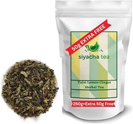 Siyacha Tea Tulsi Lemon Ginger Green Tea|SPECIAL VALUE OFFER PACK BUY 250g GET EXTRA 50g FREE|Wellne