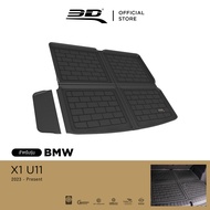 3D Mats ถาดท้ายรถยนต์ BMW X1 (U11) 2023-2025 พรมกันลื่น พรมกันนํ้า พรมรถยนต์