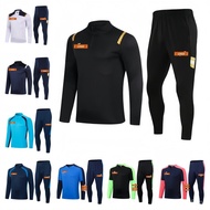Jersey Autumn Winter Jersey Warm-Up Team Appearance Training Competition Front Uniform Sportswear Su