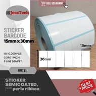 STICKER LABEL 1.5x3cm 15X30MM BARCODE STICKER 15mmx30mm CONTENTS 10,000
