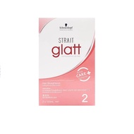 (แบบกล่อง) Schwarzkopf Strait Glatt ชวาร์ฟคอฟ ยืดผม แกรทท์ 120 ml.