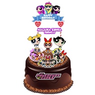 PowerPuff Girl Cake Topper DIY