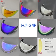 HJ-34P Motorcycle Helmet Shield Lens Visor Pinklock For HJC C10