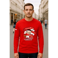 MERAH Men's T-shirts2 Independence Day Men's Red and White Men's T-shirts August Trendy Latest Indon