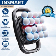 INSMART Wireless Massager 16 Heads Fascia Gun Back Shoulder Leg Massage Deep Muscle Relaxation