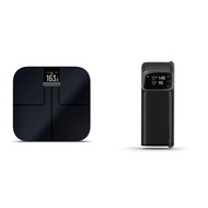 Garmin Index S2, Smart Scale with Wireless Connectivity, Measure Body Fat, Muscle, Bone Mass, Body W