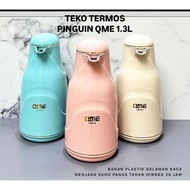 TERMOS 1.3 liter penguin thermos Inside 24 hour strong glass