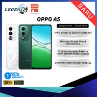 Oppo A5 (8GB+256GB) Original Smartphone |  Snapdragon 6s 4G Gen 1 | 6000mAh Battery