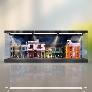 [Transparent Display Box] Acrylic Display Box Suitable for Lego 75978 Harry Potter Diagonal Alley Mo