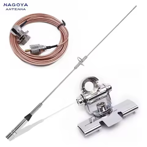 BAOFENG NAGOYA NL-770S Dual Band UHF/VHF 144/430MHz 150W 2.15/3.0dBi Antenna SL16/UHF-J/M Type Car R