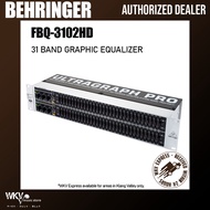 Behringer Ultragraph Pro FBQ3102HD High-Definition 31-Band Stereo Graphic Equalizer with FBQ Feedbac