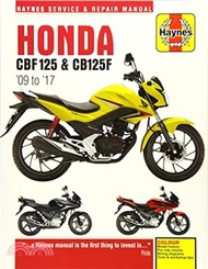Honda CBF125 & CB125F ('09 To '17)
