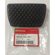 Honda Genuine ( Accord T2A / Civic TEA / Odyssey RC1 ) Brake Padel Rubber Pad ( 46545-TX4-A51 )
