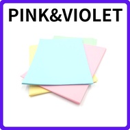 A3 Size 90g Colored Art Paper - 100 Sheets 4 Colors