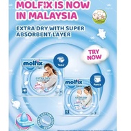 MOLFIX EXTRA DRY PANTS S/M/L/XL/XXL &  MOLFIX EXTRA DRY TAPE NB/S/M/L/XL/XXL
