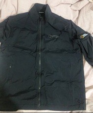 National Geographic 男裝黑色外套- L