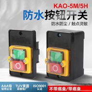 KAO-5H/5M Waterproof Type Control Switch KA0-5M/H 220/380V10A Table Drill Button KAO-10KH