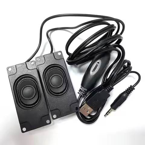 XYQ Mini active speaker horn computer speaker power amplifier be used for Raspberry Pi 4B/3B+/2B Sin