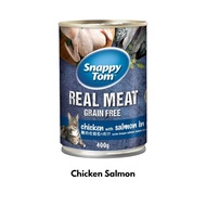 Pets Snappy Tom Cat Food Cat Wet Food Canned Makanan Kucing Tin Wet Food Cat Tin Snappy Tom 400g x 2
