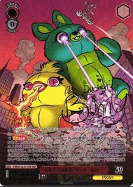 「收」WS Toy Story PIXAR 30周年 ダッキー&バニー SSP Bunny Ducky卡牌