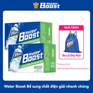Combo 2 Thùng 24 Chai Nước Giải Khát Water Boost Vị Chanh Đồ Uống Điện Giải