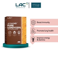 LAC Activated Pure Cordyceps (60 vegicaps) - cordyceps extract vitality stamina booster immune chine