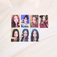 Gidle Photocard Official Minnie Soyeon Miyeon Shuhua Yuqi Soojin Album syncopiation we are i sway 2 