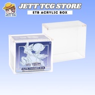Acrylic Magnetic Case For PTCG ETB (Elite Trainer Box) Pokemon TCG ETB Acrylic Box
