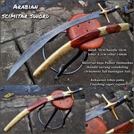 PEDANG ARAB AL GHADIB ARABIAN SWORD VAJA DAMASCUS PREMIUM